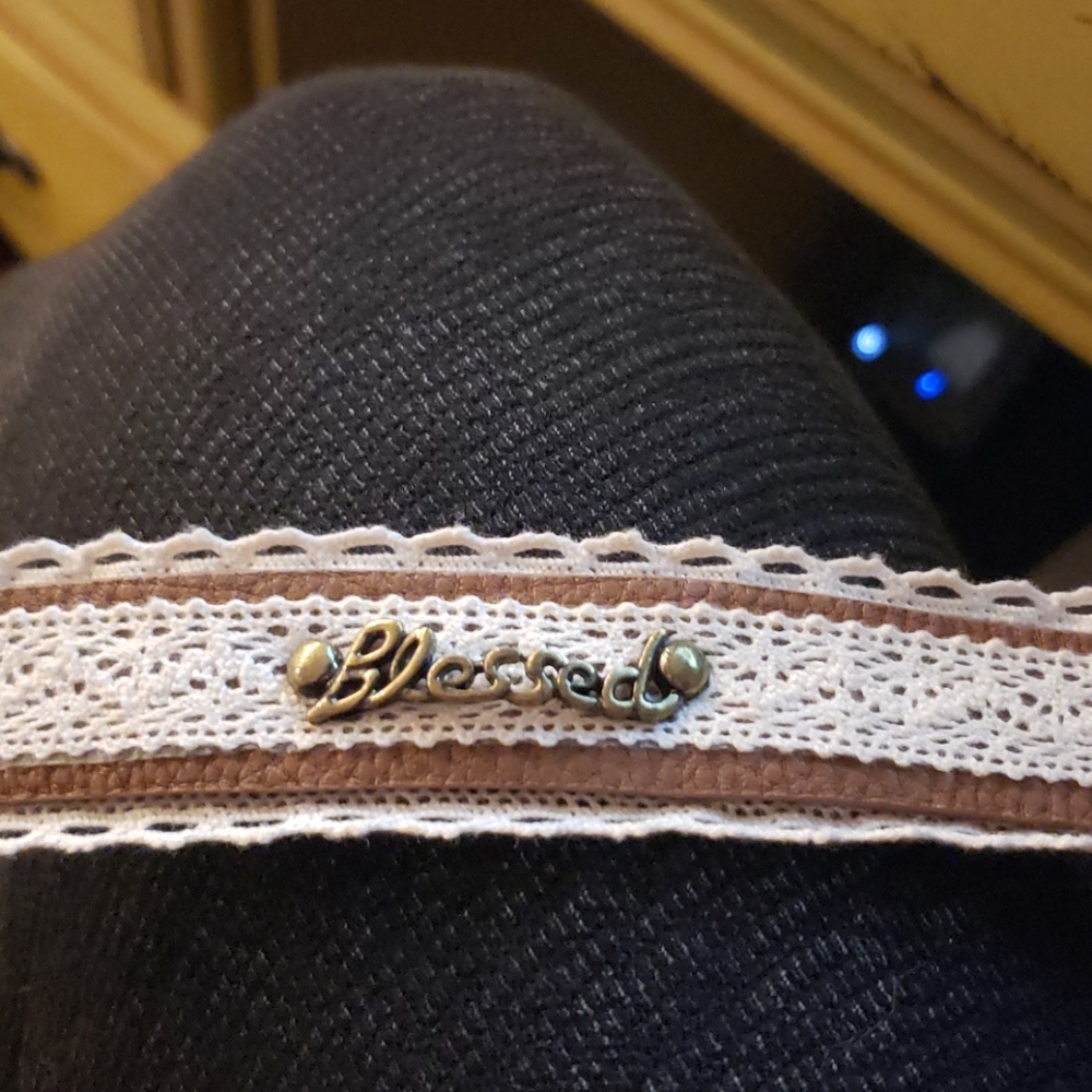 Blessed Lace Wrap Bracelet